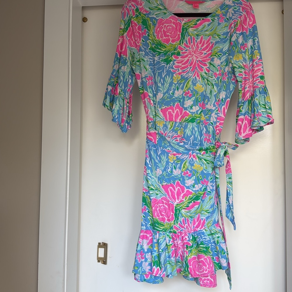 Lilly Pulitzer Kassi Ruffle Dress - Picture 3 of 8